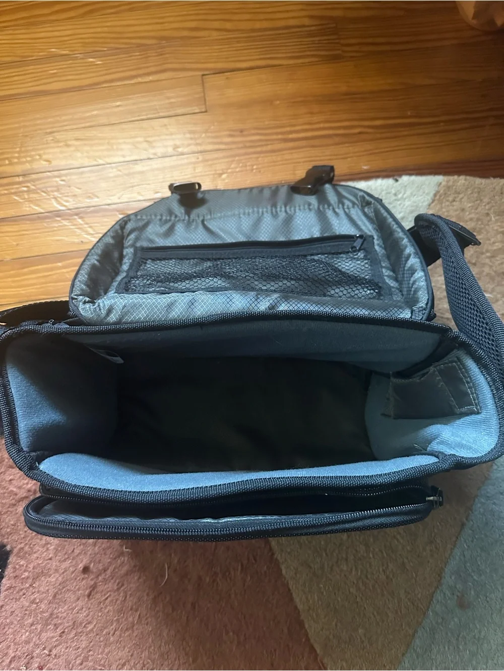 Nikon Black Camera Messenger Bag